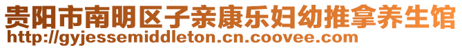 貴陽市南明區(qū)子親康樂婦幼推拿養(yǎng)生館