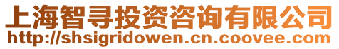 上海智尋投資咨詢(xún)有限公司