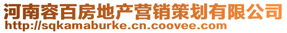 河南容百房地產(chǎn)營(yíng)銷策劃有限公司