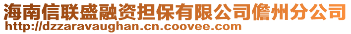 海南信聯(lián)盛融資擔(dān)保有限公司儋州分公司
