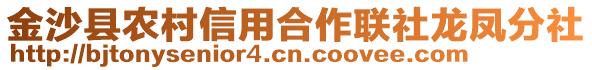 金沙縣農村信用合作聯社龍鳳分社