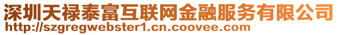深圳天祿泰富互聯網金融服務有限公司