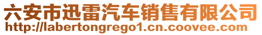 六安市迅雷汽車(chē)銷(xiāo)售有限公司