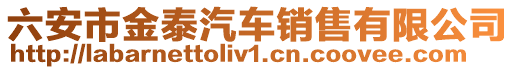 六安市金泰汽車(chē)銷(xiāo)售有限公司