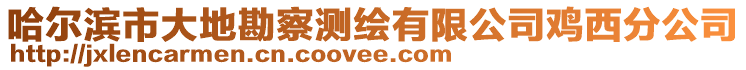 哈爾濱市大地勘察測繪有限公司雞西分公司