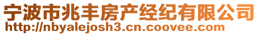 寧波市兆豐房產經紀有限公司