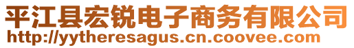 平江縣宏銳電子商務有限公司