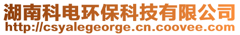 湖南科電環(huán)保科技有限公司