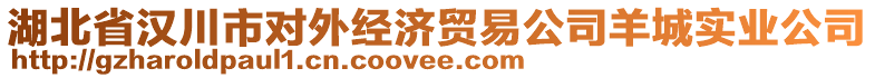 湖北省漢川市對外經(jīng)濟貿(mào)易公司羊城實業(yè)公司