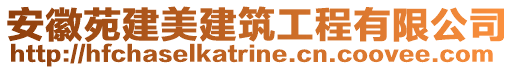 安徽苑建美建筑工程有限公司