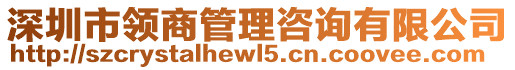 深圳市領(lǐng)商管理咨詢有限公司