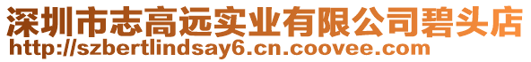 深圳市志高遠實業(yè)有限公司碧頭店