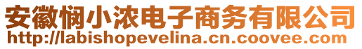 安徽憫小濃電子商務(wù)有限公司