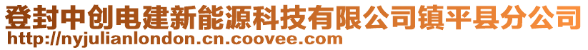 登封中創(chuàng)電建新能源科技有限公司鎮(zhèn)平縣分公司