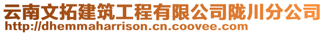 云南文拓建筑工程有限公司隴川分公司