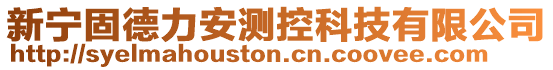新寧固德力安測(cè)控科技有限公司