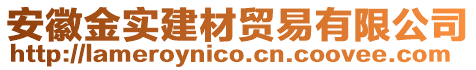 安徽金實建材貿易有限公司