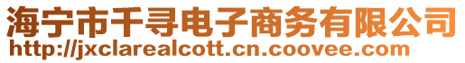 海寧市千尋電子商務(wù)有限公司