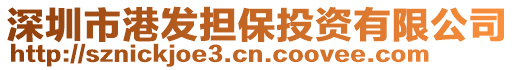 深圳市港發擔保投資有限公司