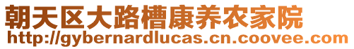 朝天區(qū)大路槽康養(yǎng)農(nóng)家院