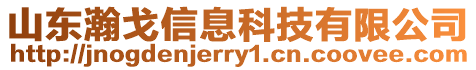 山東瀚戈信息科技有限公司