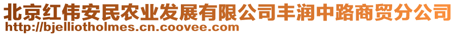 北京紅偉安民農業(yè)發(fā)展有限公司豐潤中路商貿分公司