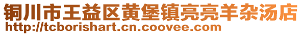 銅川市王益區(qū)黃堡鎮(zhèn)亮亮羊雜湯店