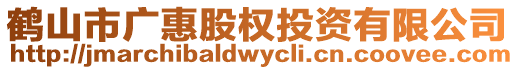 鶴山市廣惠股權(quán)投資有限公司