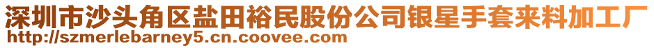 深圳市沙頭角區(qū)鹽田裕民股份公司銀星手套來(lái)料加工廠