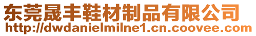 東莞晟豐鞋材制品有限公司
