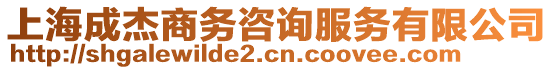 上海成杰商務咨詢服務有限公司