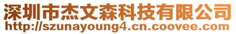 深圳市杰文森科技有限公司