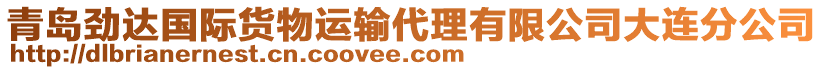 青島勁達(dá)國際貨物運輸代理有限公司大連分公司