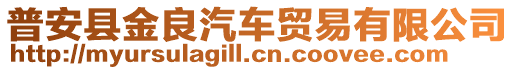 普安縣金良汽車貿(mào)易有限公司