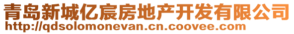 青島新城億宸房地產開發(fā)有限公司