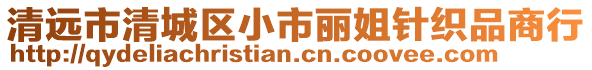 清遠(yuǎn)市清城區(qū)小市麗姐針織品商行