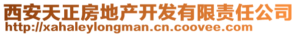 西安天正房地產(chǎn)開(kāi)發(fā)有限責(zé)任公司