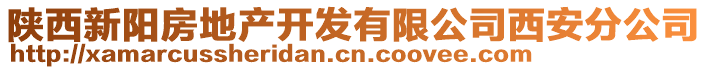 陜西新陽(yáng)房地產(chǎn)開發(fā)有限公司西安分公司