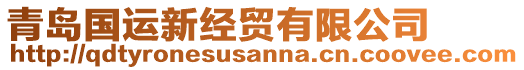 青島國(guó)運(yùn)新經(jīng)貿(mào)有限公司