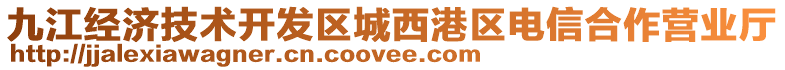 九江經(jīng)濟技術(shù)開發(fā)區(qū)城西港區(qū)電信合作營業(yè)廳