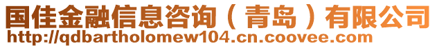 國佳金融信息咨詢(青島)有限公司