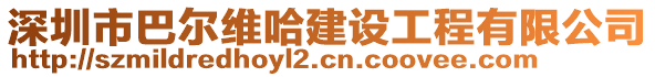 深圳市巴爾維哈建設(shè)工程有限公司