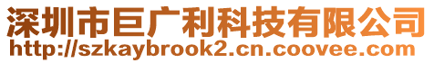 深圳市巨廣利科技有限公司