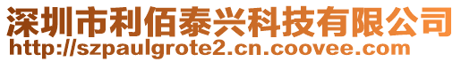 深圳市利佰泰興科技有限公司