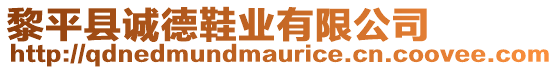 黎平縣誠德鞋業(yè)有限公司