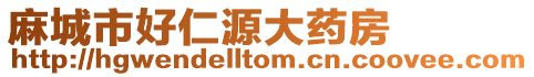 麻城市好仁源大藥房