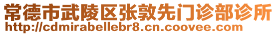 常德市武陵區(qū)張敦先門診部診所