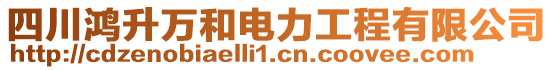 四川鴻升萬和電力工程有限公司