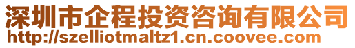 深圳市企程投資咨詢有限公司