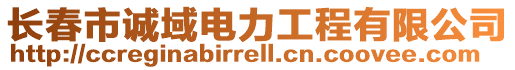 長春市誠域電力工程有限公司